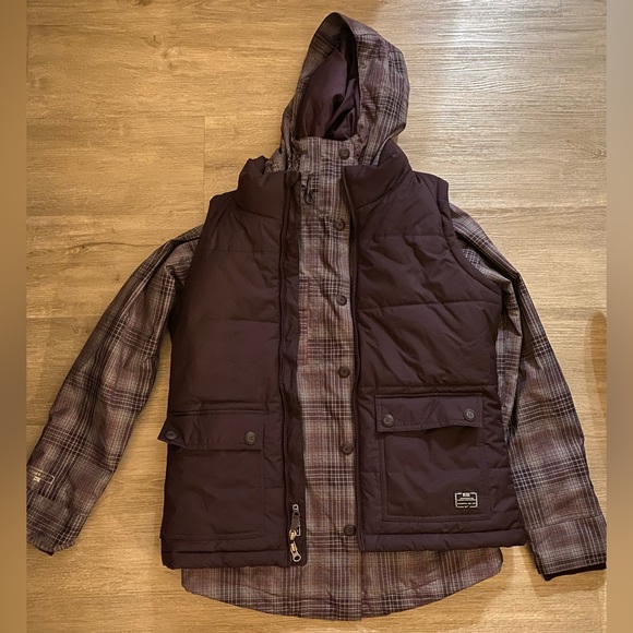 Nike Bellevue Snowboard Jacket and Vest Combo size Small *Rare item* - Picture 1 of 3